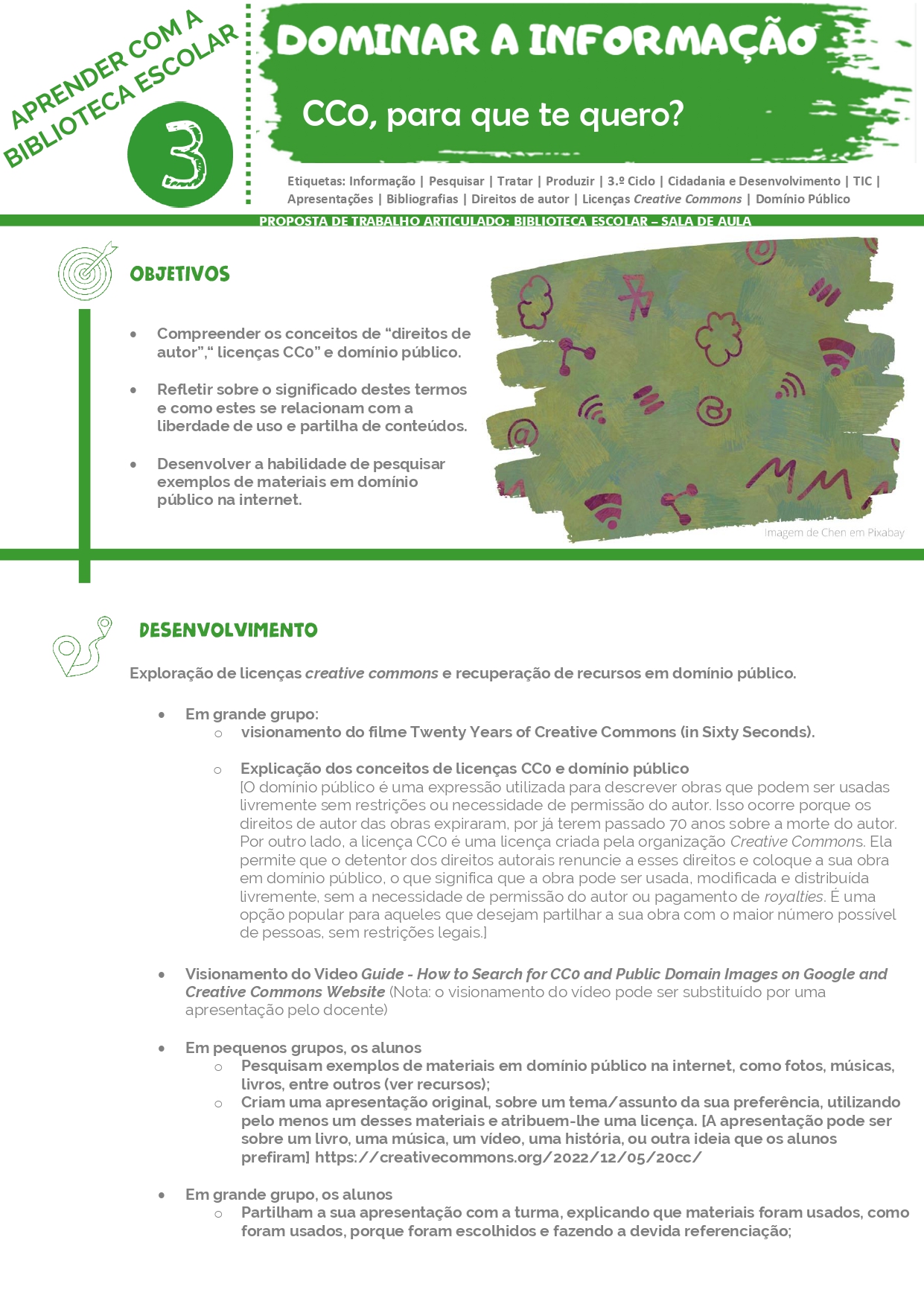 Aprender com a BE - atividades e recursos